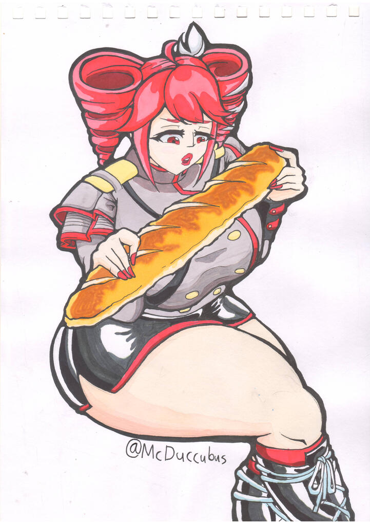 Kasane and her French Bread