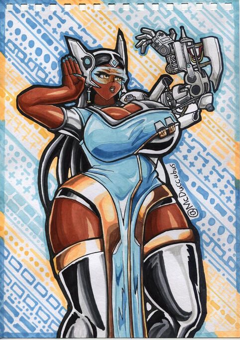 Symmetra and her arm